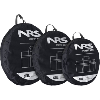 NRS Purest Mesh Duffel Bag black front